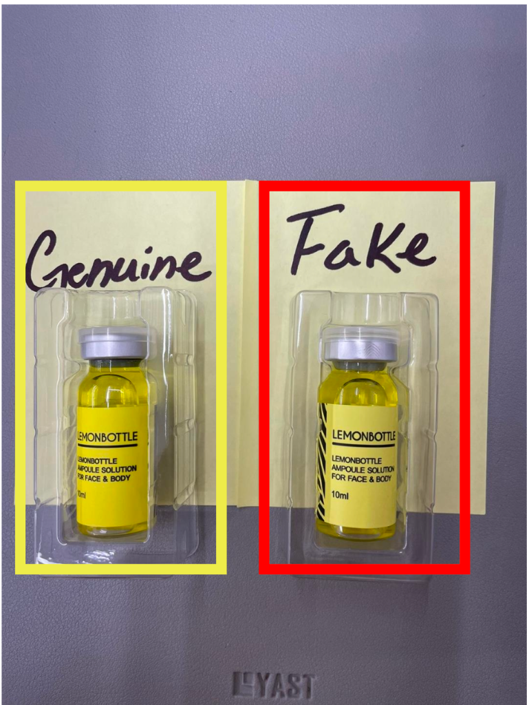 Genuine Lemon Bottle Product